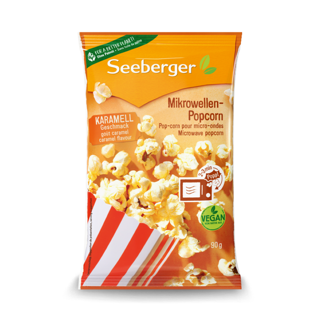SEEBERGER MICROWAVE POP CAMELL 90G